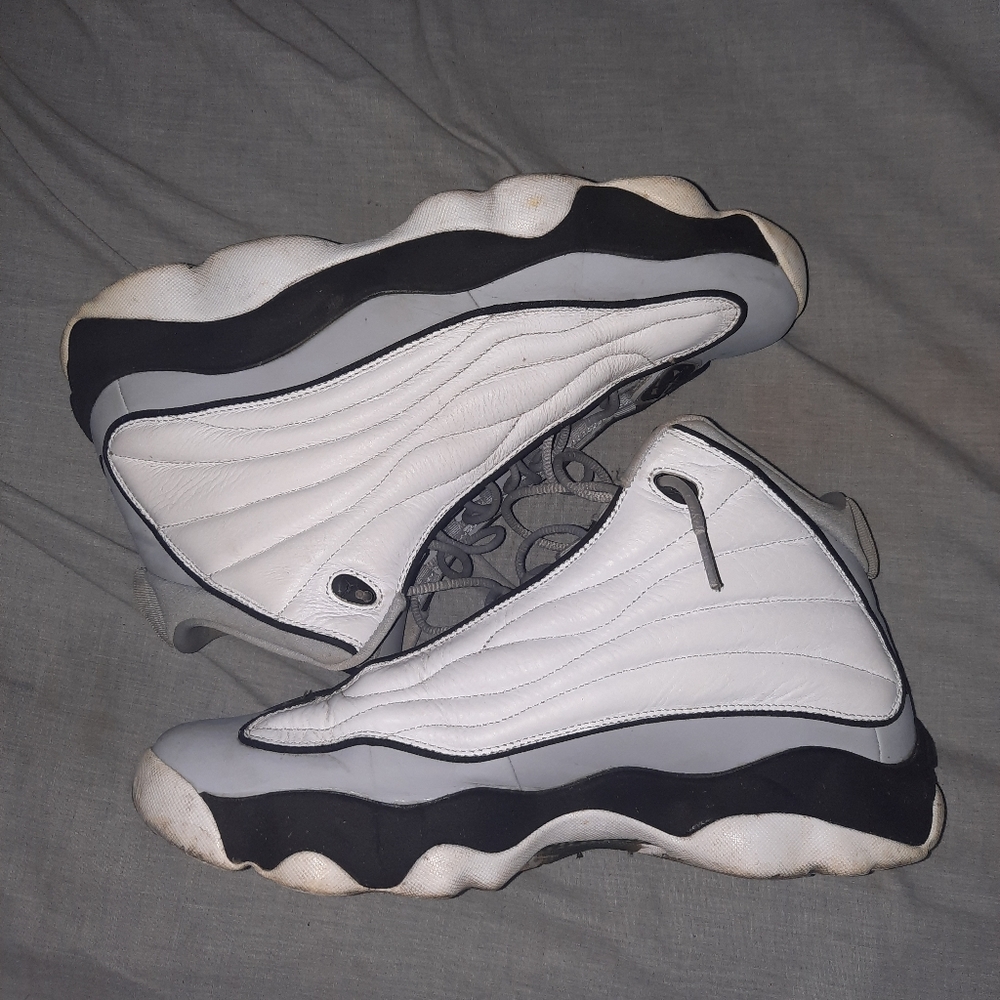 Nike Air Jordan Pro Form Size 13 Black and Grey Used